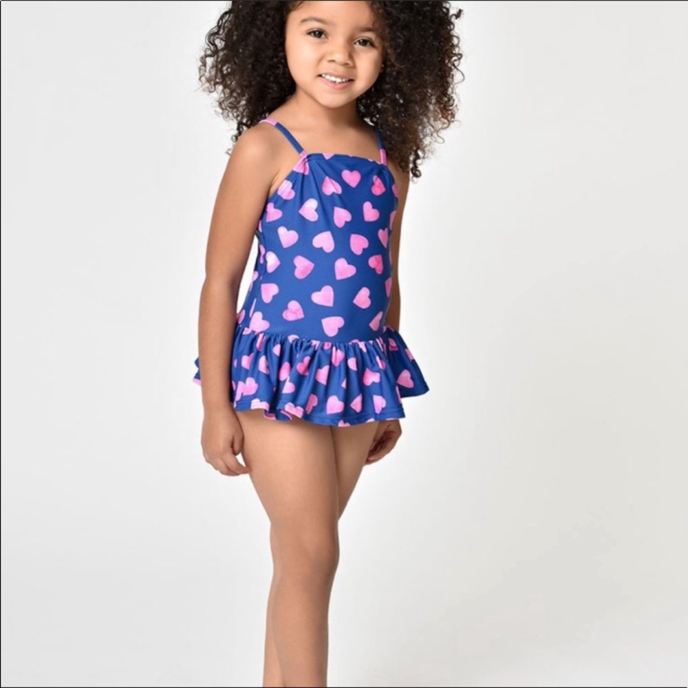 Unique vintage toddler swim suit